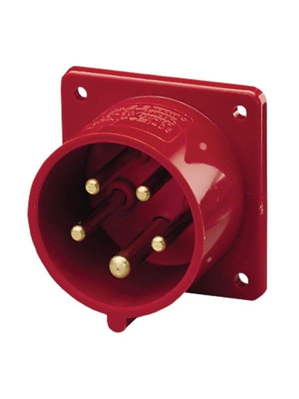 Mennekes Panel mounted inlet 32a5p6h400v ip44