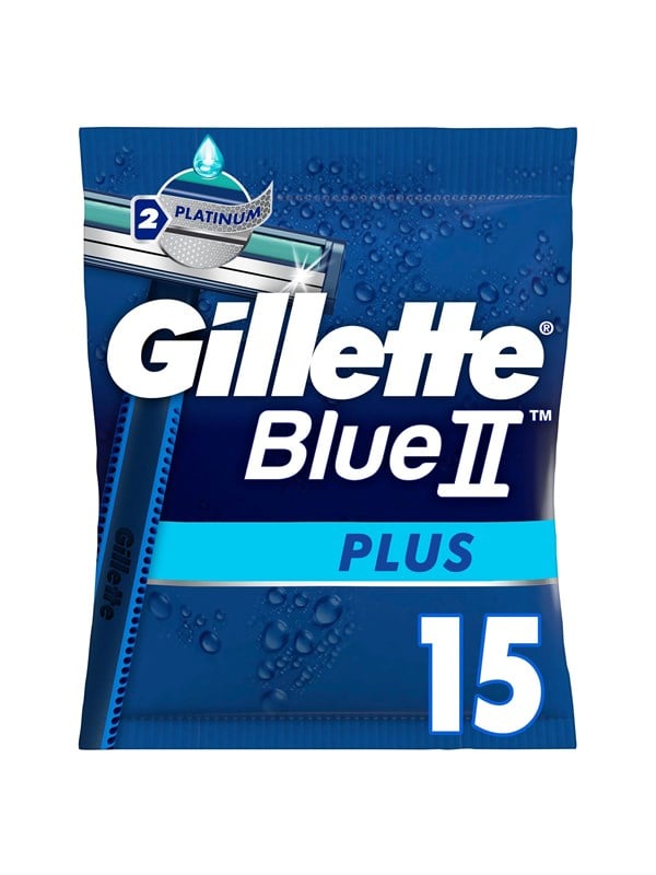 Gillette BlueII Plus -Kertakäyttöhöylä 15 Kpl