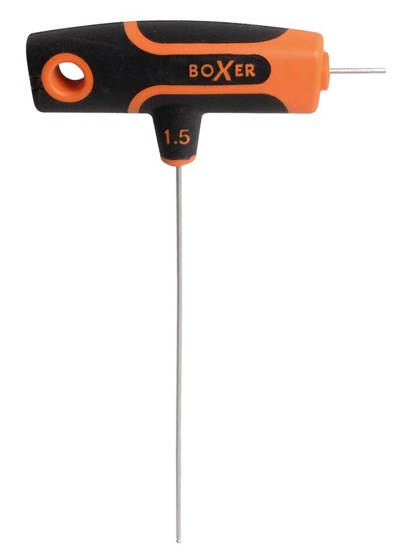 Boxer Pallopäinen T-kahvainen kuusiokoloavain - 1,5 mm