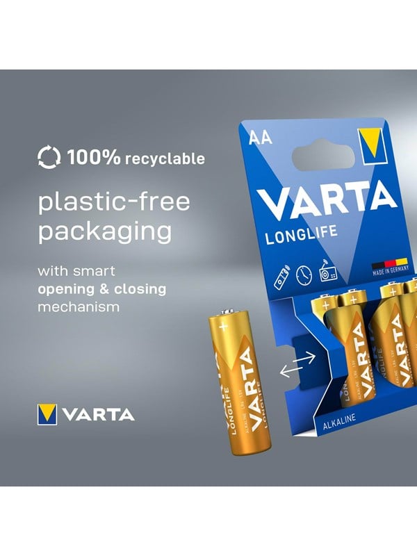 VARTA Varta Longlife - AA - 16 kpl/pakkaus