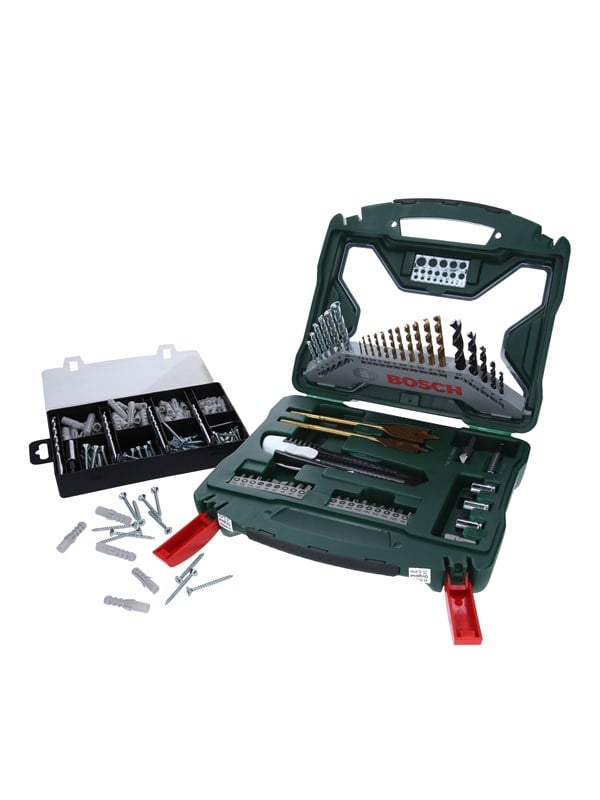 Bosch X-Line 50Ti -tarvikesarja ja 173-osainen kiinnityssarja