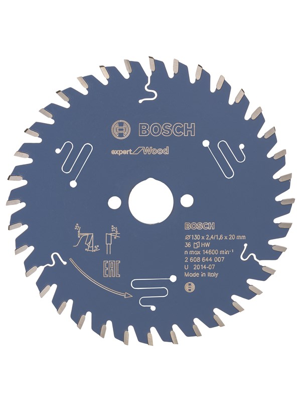 Bosch Pyörösahanterä Expert for Wood 130 x 20 x 2,4 mm, 36