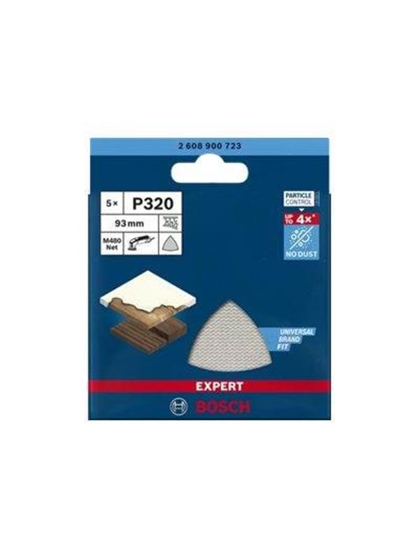 Bosch SLIBEBLAD DELTA 93MM NETTO K320 5 KPL