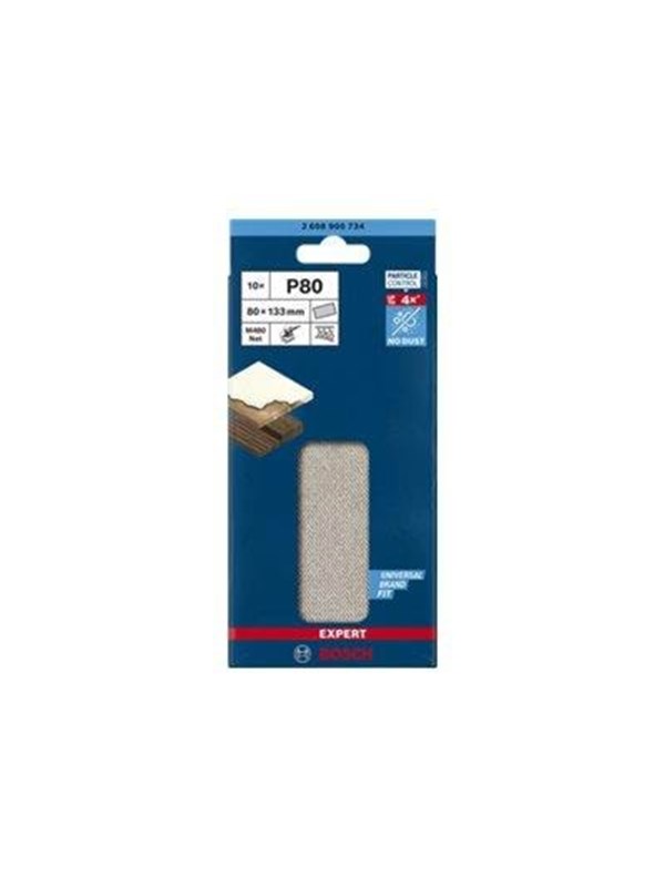 Bosch HIONTAPAPERIARKKI SUUNNITTELU 80X133MM VERKKO K80 10 KPL