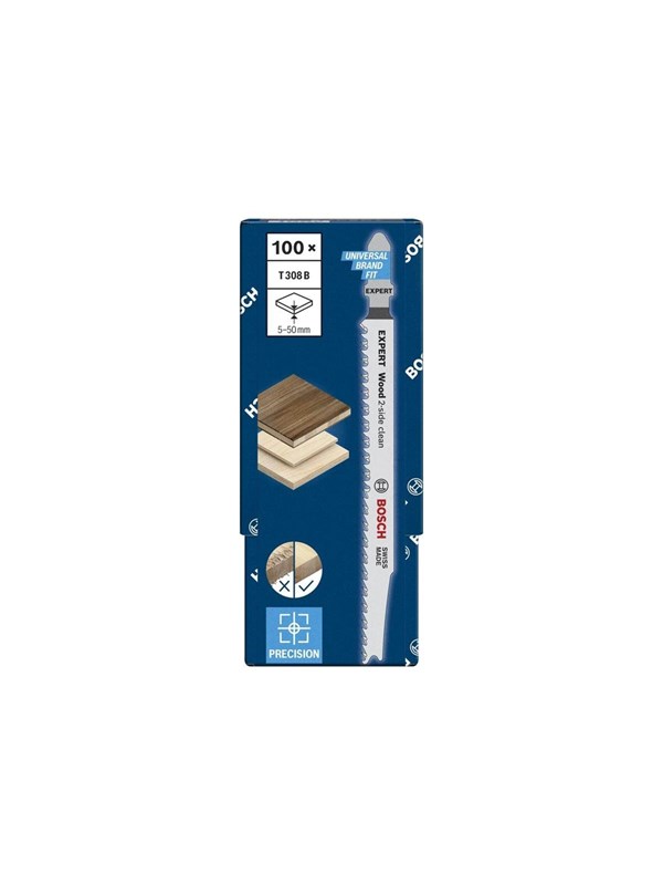 Bosch STIKSAVKLINGE T308B Puu 100 STK