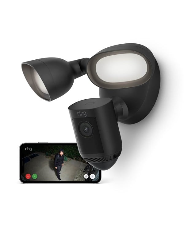 Ring Floodlight Cam Pro - Musta