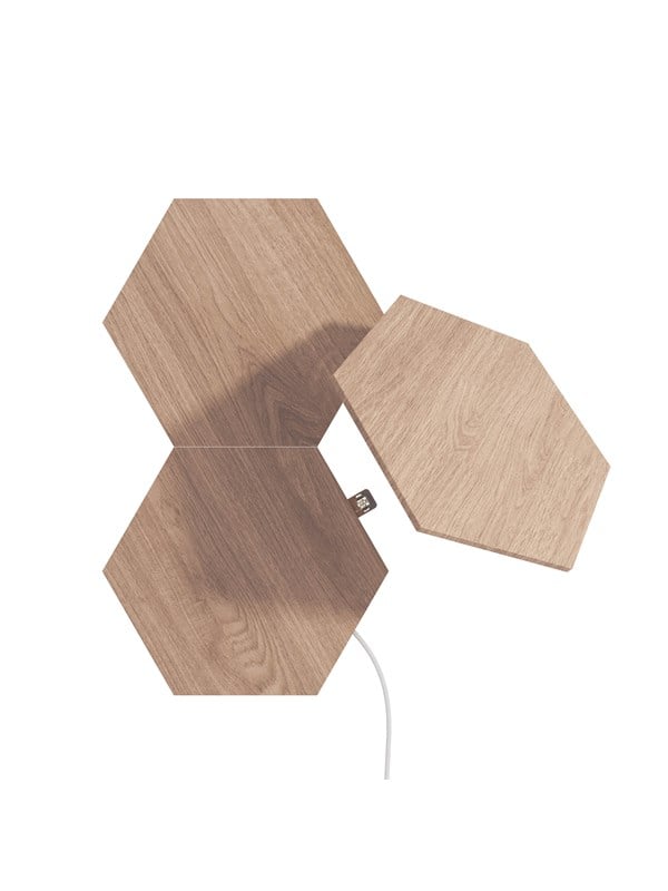 Nanoleaf Elements - Puu Look Hexagons Laajennus Pack (3 Panels)