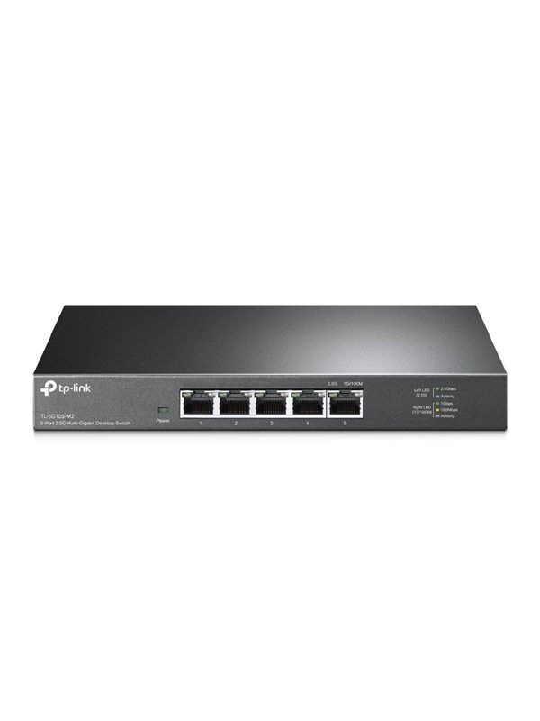 TP-Link TL-SG105-M2, Hallitsematon, 2.5G Ethernet (100/1000/2500)