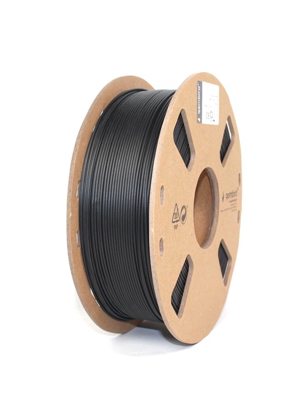Gembird PLA+ filament - Musta - 1.75mm ø - 1 kg