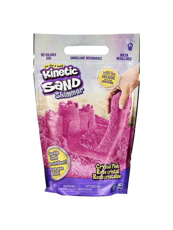 Kinetic Sand glitterhiekka Pink
