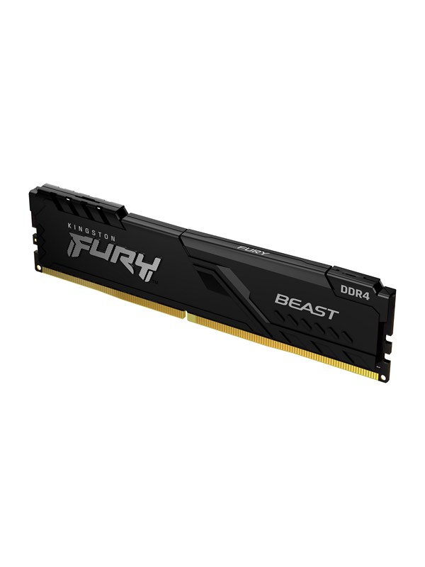 Kingston FURY Beast DDR4-3600 - 16GB - CL18 - Single Channel (1 pcs) - Intel XMP - Musta