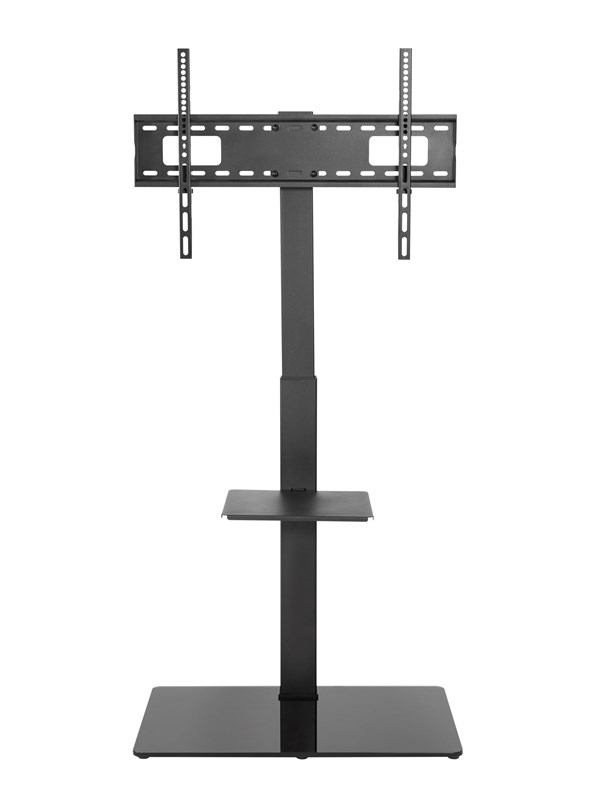 Alterzone Slim 7g jalusta lasipohjalla 37 "-70" TV:lle, musta - Max 40 kg - recommended for