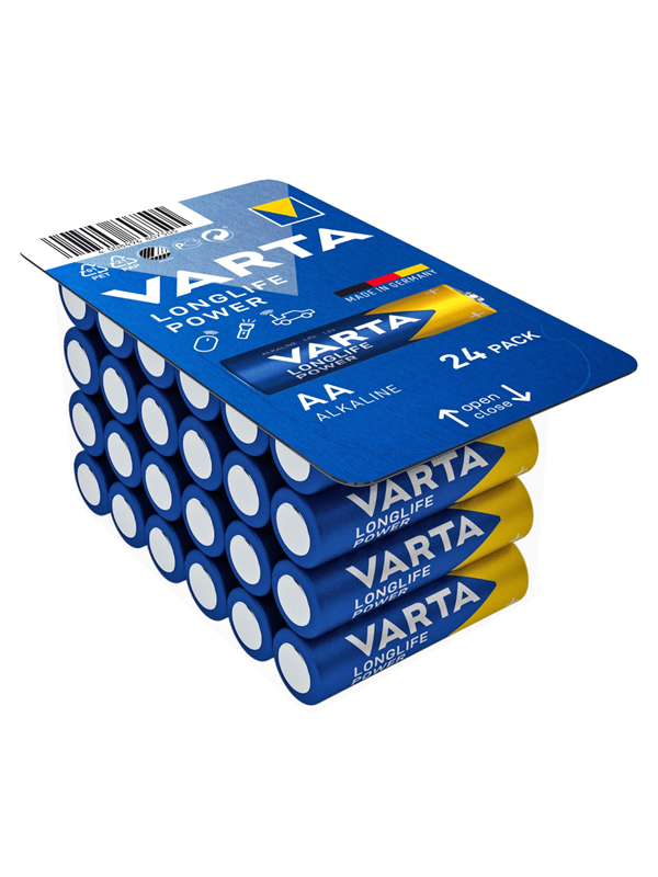 VARTA AA Alkaline 24-Pack