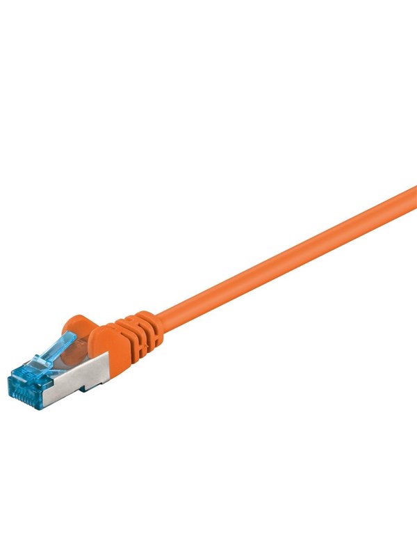 Pro CAT 6A patch cable S/FTP (PiMF) Oranssi - Oranssi - 5m