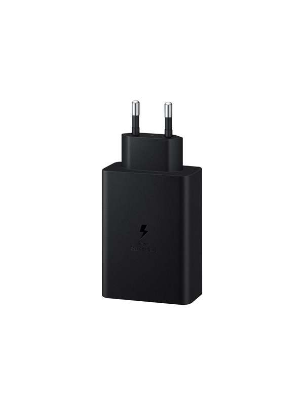Samsung 65W Teho Adapter Trio - Musta