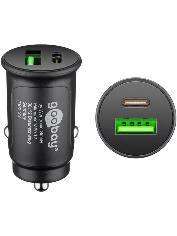 Pro Kaksinkertainen USB-autolaturi USB-C™ PD (Power Delivery)