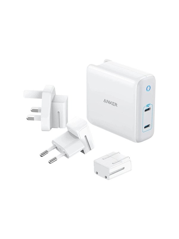 Anker PowerPort III Duo 2x USB-C 60W - White