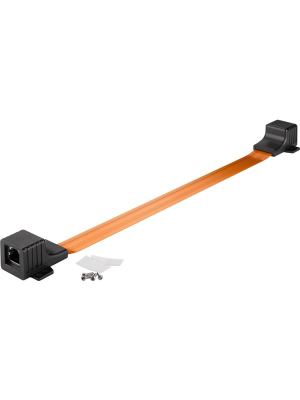 Pro Ultraohut RJ45 LAN-ikkunan läpivienti 0,25 m