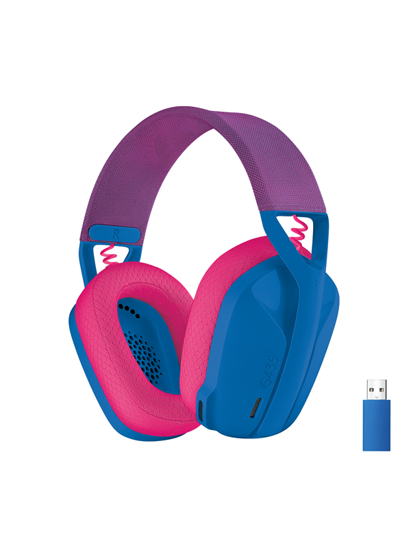 Logitech G435 LIGHTSPEED Wireless Gaming Kuulokkeet - Sininen