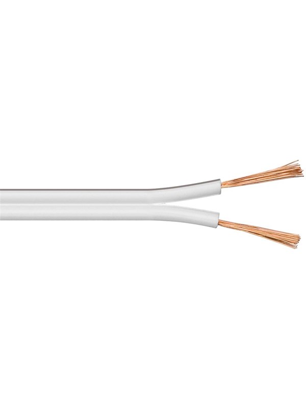 Pro Speaker cable Valkoinen CCA