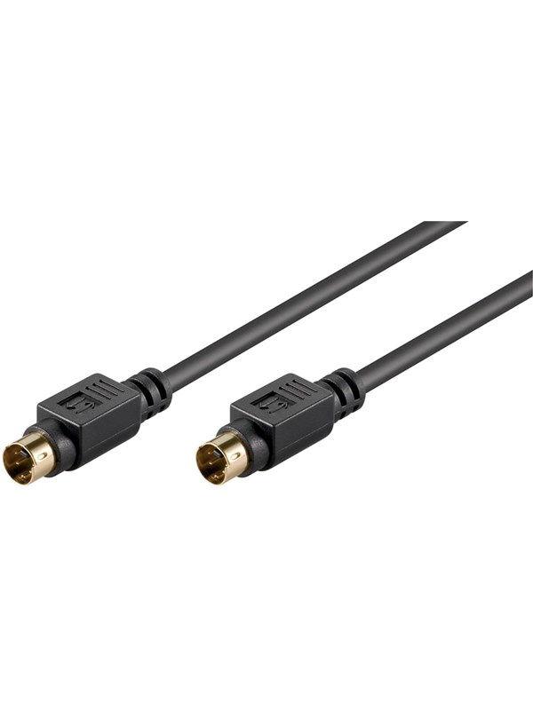Pro S-Video connector cable single shielded