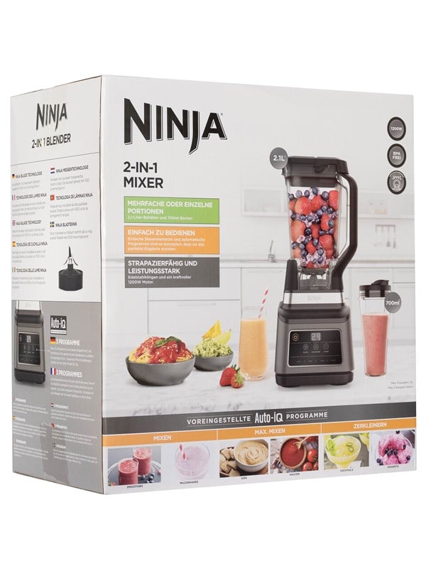 Ninja Blenderi Blender (BN750EU) 2-in-1 with Auto IQ - 1200 W