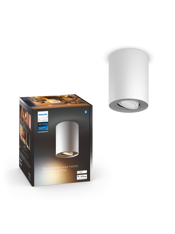 Philips Hue Pillar Single Kohdevalaisin - Valkoinen
