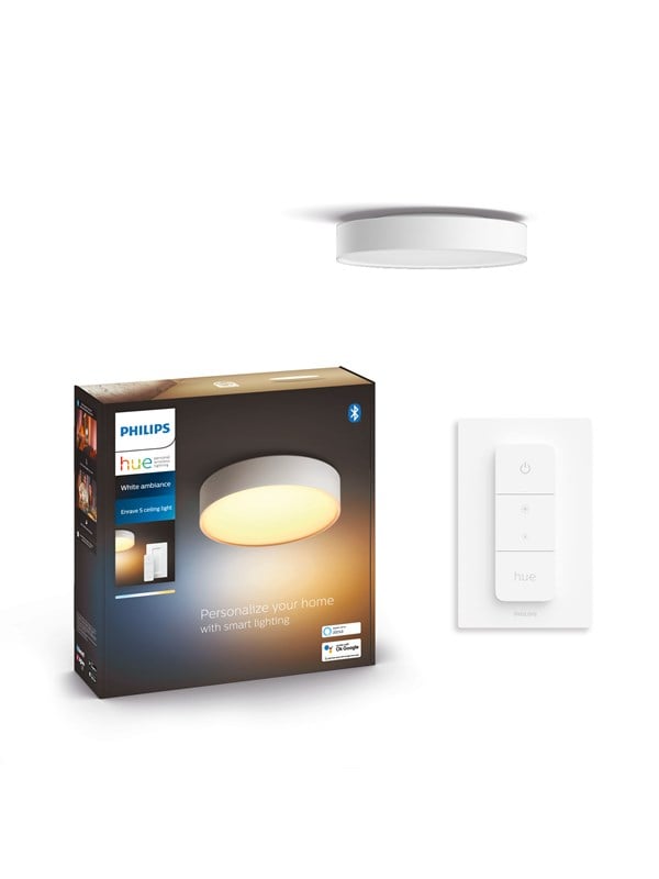Philips Hue Enrave kattovalaiaisin, pieni (valkoinen) - White Ambiance