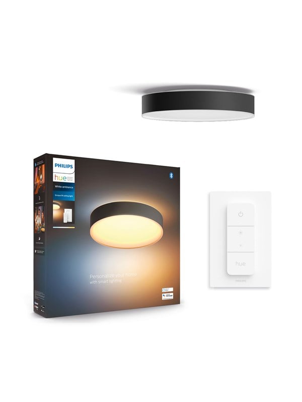 Philips Hue Enrave Keskikokoinen Kattovalaisin - Musta