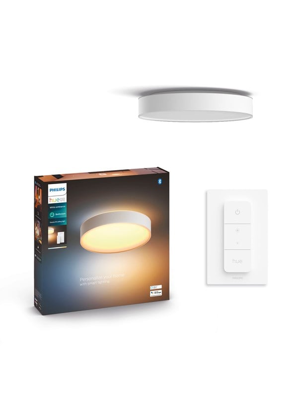 Philips Hue Devere Keskikokoinen Kattovalaisin - Valkoinen