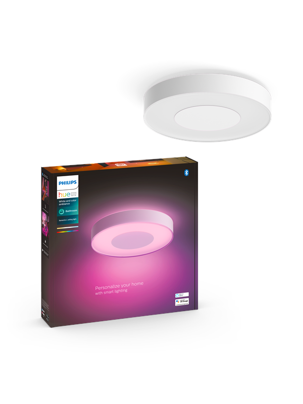 Philips Hue Xamento Suuri Kylpyhuoneen Kattovalaisin - Valkoinen
