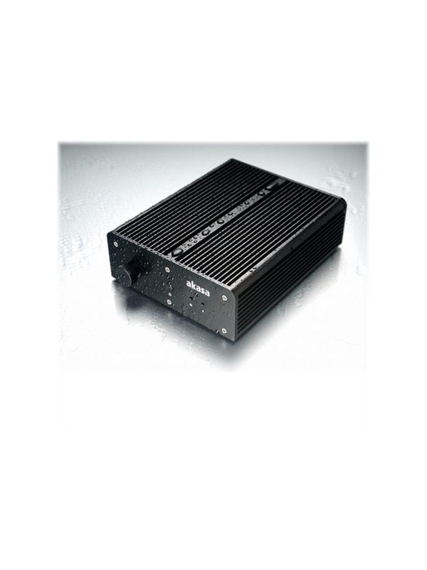 Akasa Pascal MC - Kotelot - Ultra small form factor - Musta
