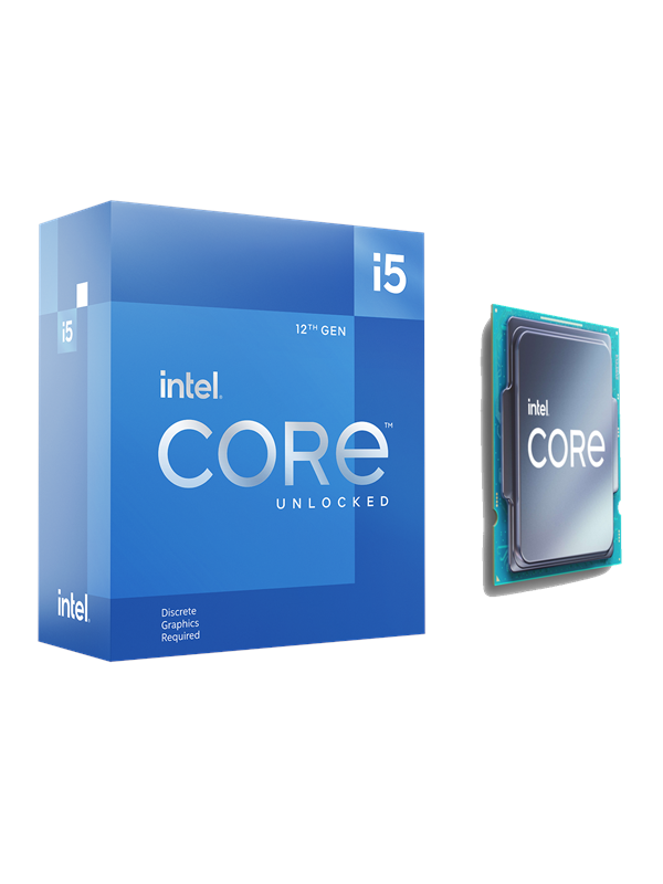 Intel Core i5-12600KF Alder Lake CPU - 10 ydintä - 3.7 GHz - Intel LGA1700 - Intel Boxed (ilman jäähdytintä)