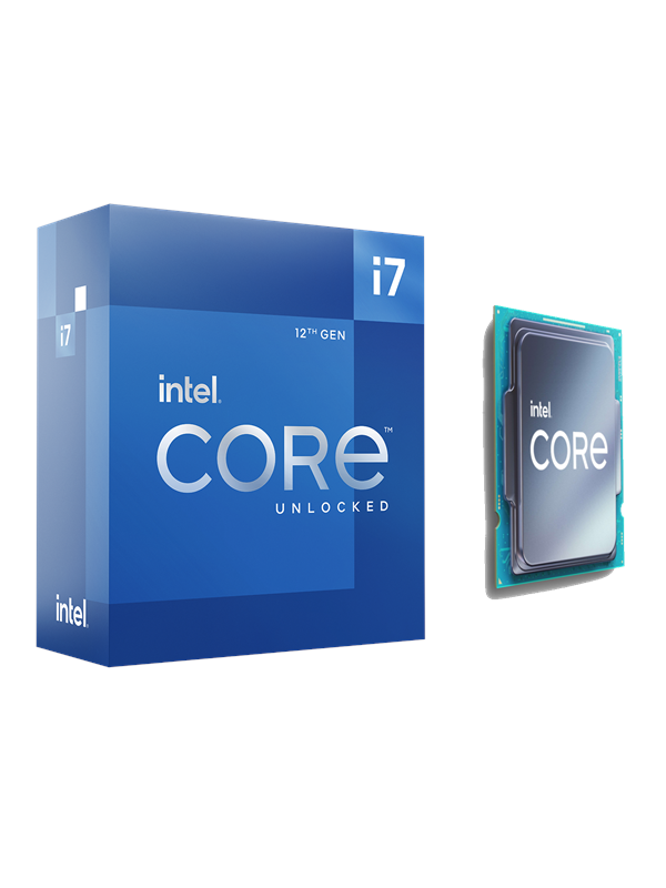 Intel Core i7-12700K Alder Lake CPU - 12 ydintä - 3.6 GHz - Intel LGA1700 - Intel Boxed (ilman jäähdytintä)