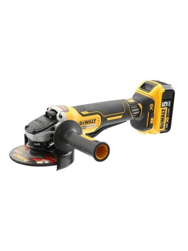 Dewalt 18V XR harjaton 125 mm kulmahiomakone - pelkkä yksikkö