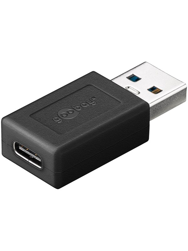 Pro USB 3.0 to USB-C™ SuperSpeed Adapter Musta