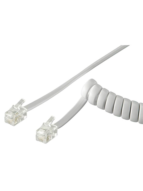 Pro Puhelin handset spiral cable 2 m