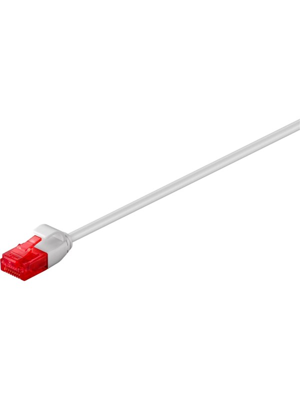 Pro CAT 6 slim patch cable U/UTP.grey - Harmaa - 3m