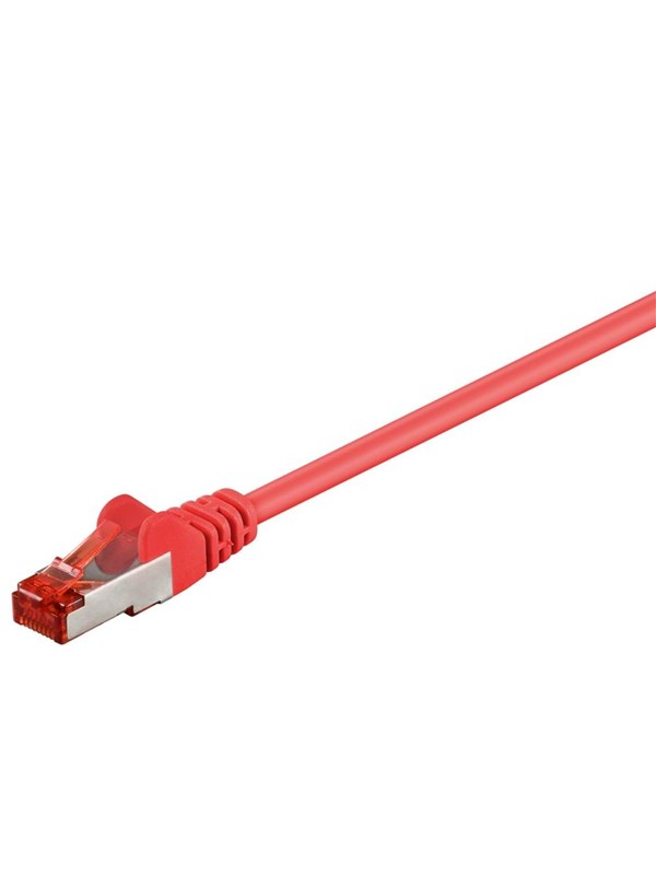 Pro LAN CAT 6 S/FTP - Punainen - 0.5m