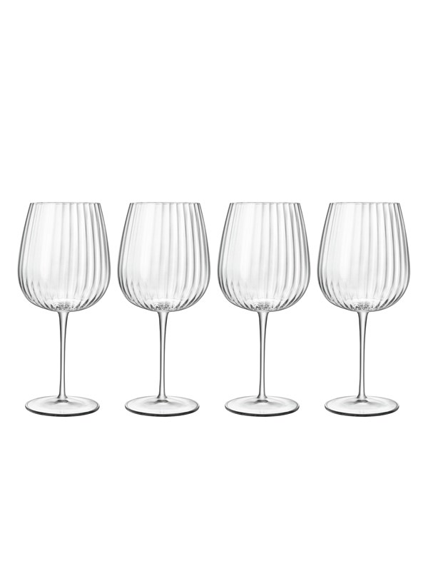 Luigi Bormioli Gin & tonic -lasi burgundy Optica 75 cl 4 kpl.