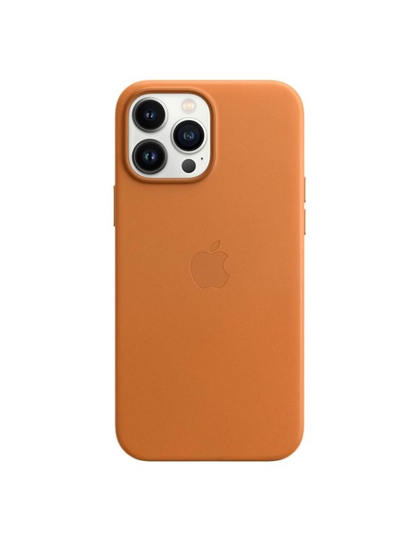 Apple iPhone 13 Pro Max Leather Case with MagSafe - Golden Brown