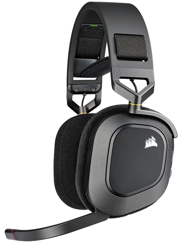 Corsair HS80 RGB Wireless - Musta