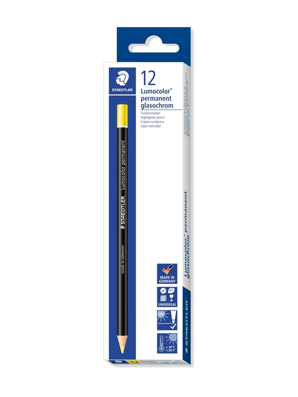 Staedtler Dry marker permanent yellow 12 pcs.