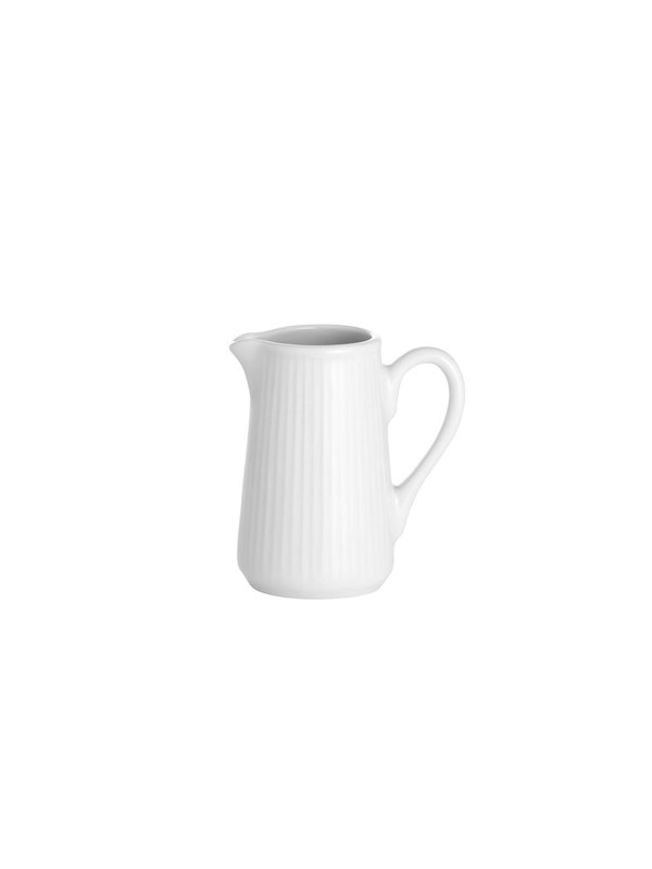 Pillivuyt Jug Plissé 13 cl Valkoinen