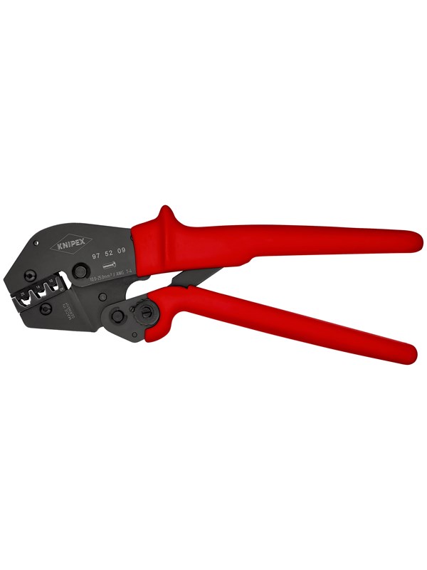 KNIPEX Puristuspihdit, myös kahdenkäden käyttöön