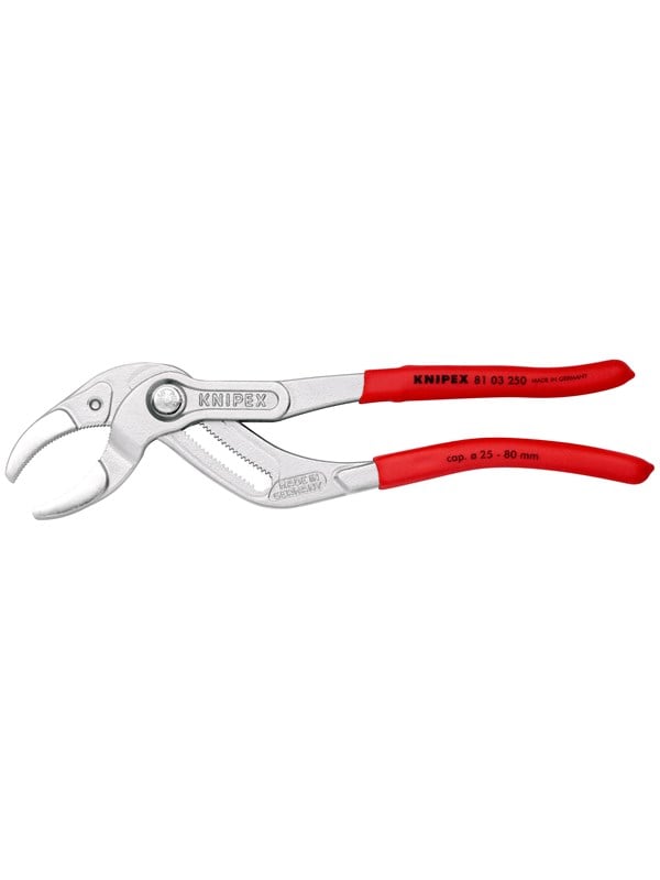 KNIPEX Sifon- ja liitinpihdit, sifonkeihin, muoviputkeen ja liittimiin