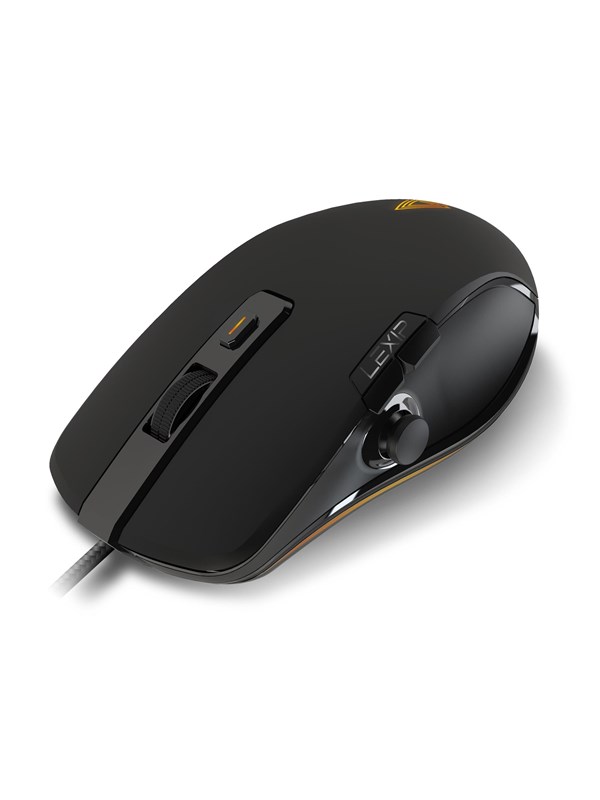 Lexip NP93 - hiiri - USB - neptunium alfa - Hiiri - Optinen - Musta