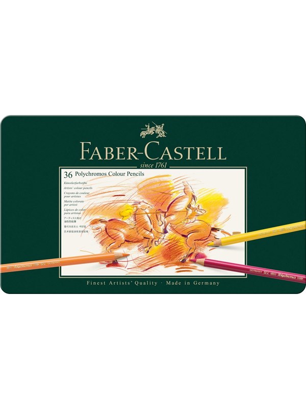 Faber-Castell 110036, Sininen, Punainen, Puu, Multi, 30 kpl