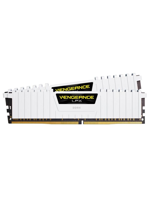 Corsair Vengeance LPX DDR4-3200 - 32GB - CL16 - Dual Channel (2 pcs) - Intel XMP - Valkoinen