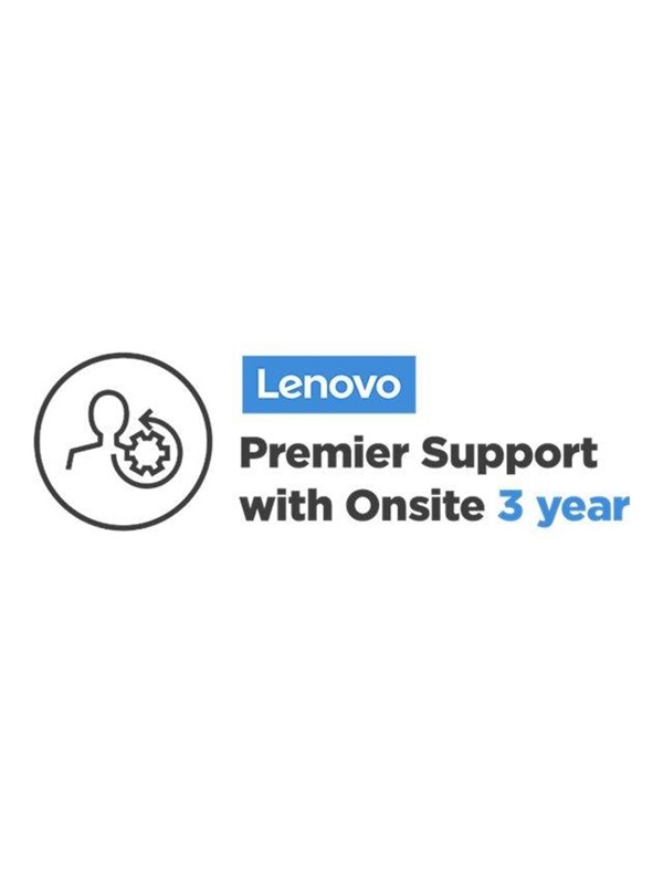 Lenovo Premier-tuki paikan päällä seuraavana arkipäivänä (NBD) - laajennettu palvelusopimus - 3 vuotta - paikan päällä